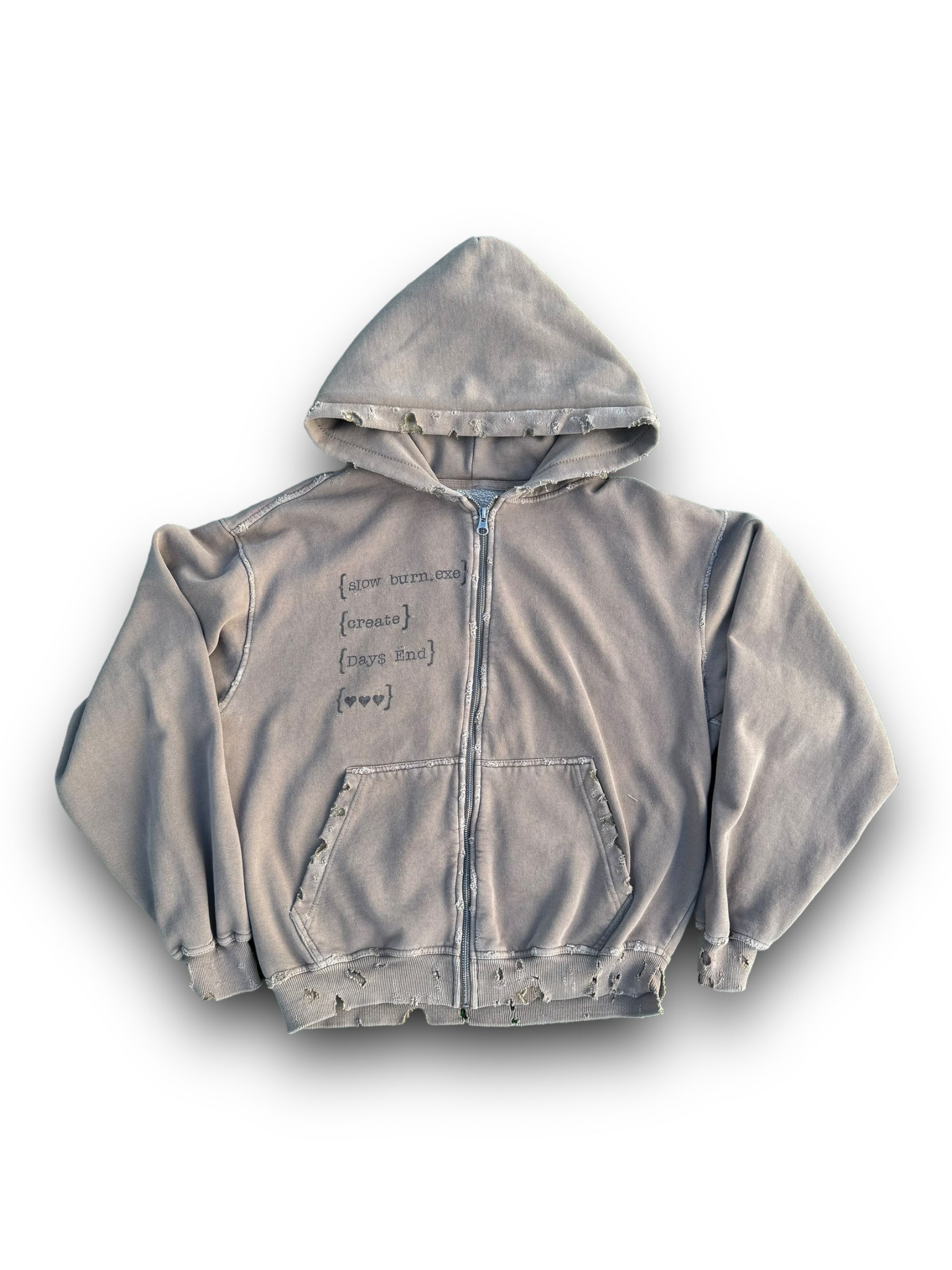 Burnt-out Hoodie