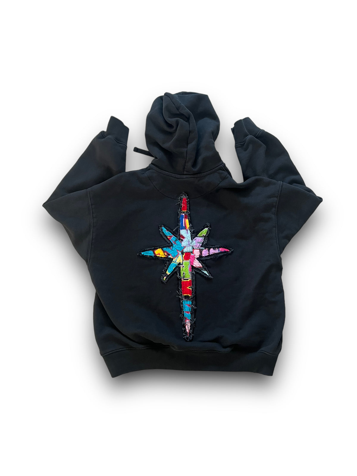 “Alphabet Collage” Zip Up Hoodie